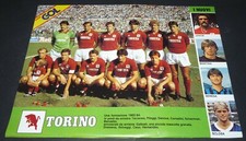CLIPPING POSTER FOOTBALL GOAL 1983-1984 FOOTBALL TURIN BULL GRENADE ITALY SERENA