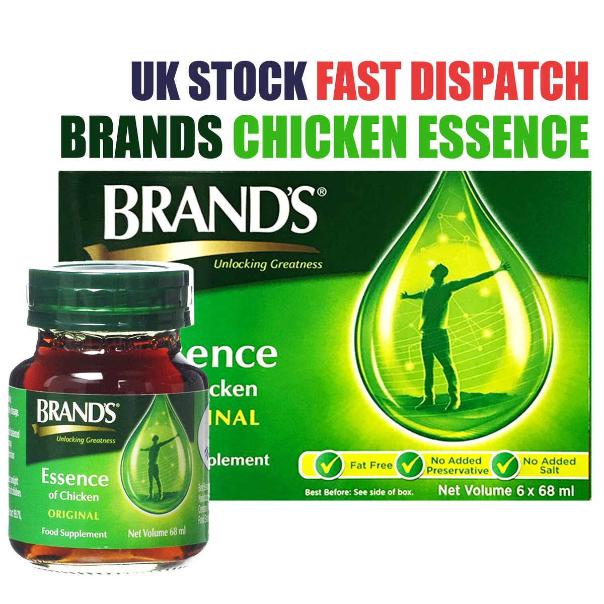 Brands Chicken Essence 68mL (6 bottles) | Bundle Offer | Health