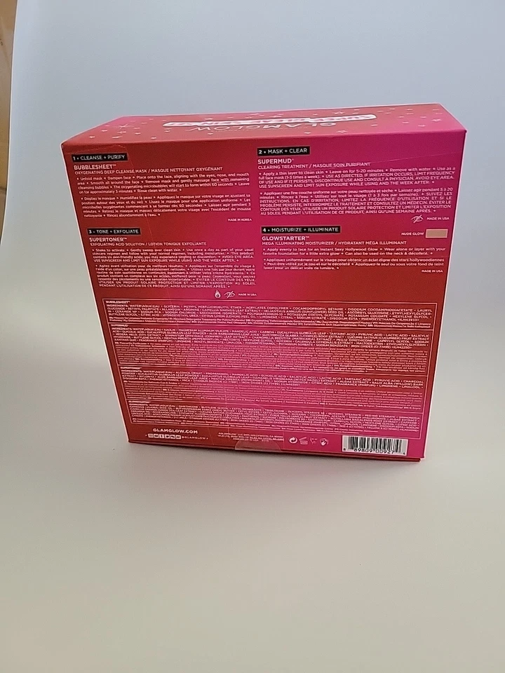 Sephora GLAMGLOW SUPERMUD Juego de Piel Super Transparente ¡NUEVO EN CAJA! Foto 2 de 2