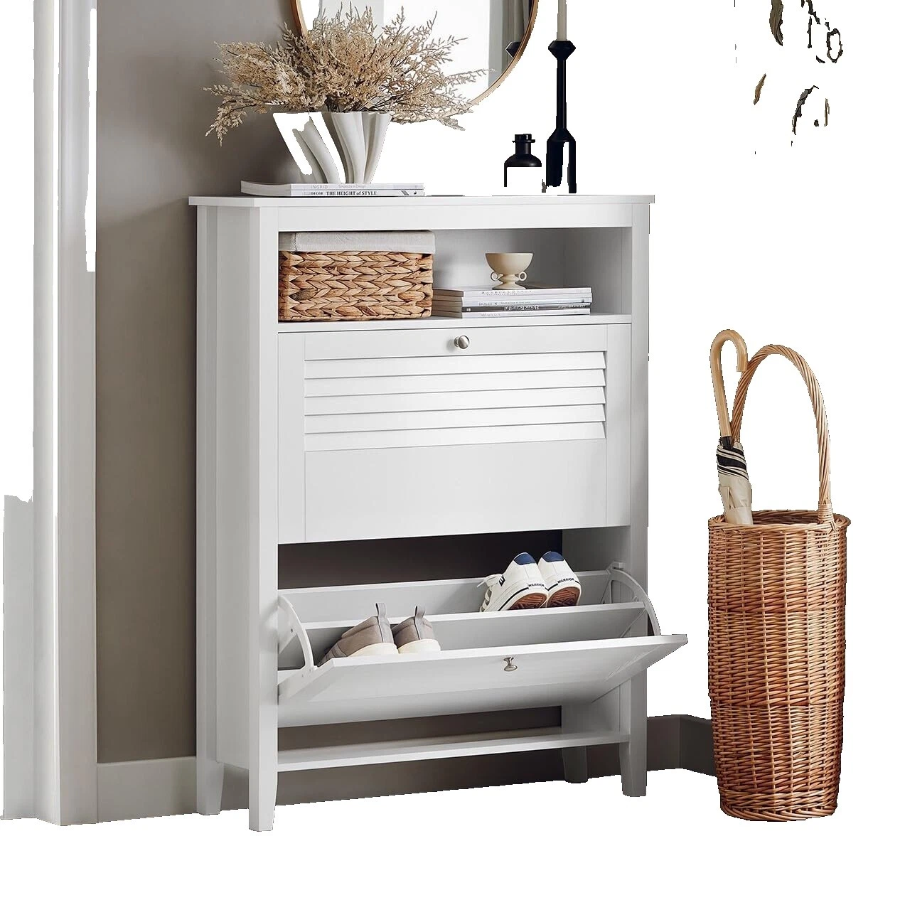 Armario de Zapatos White Zapato organizadores