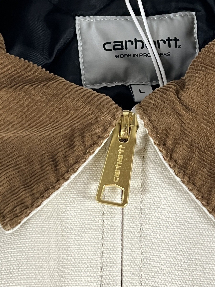CARHARTT WIP OG SANTA FE JACKET WINTER SALT/HAMILTON BROWN L CARHARTT WIP OG SANTA FE JACKET WINTER SALT/HAMILTON BROWN L