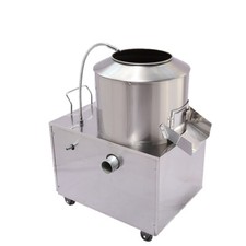 480LBS /H Potato Washer 1500W Electric 430 St...