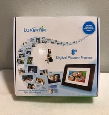 NEW LUXENTIA 8" DIGITAL PICTURE FRAME DPF080WBW