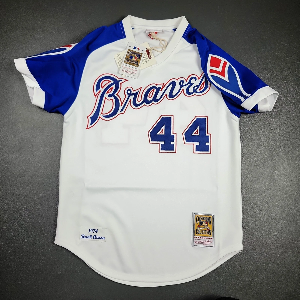 hank aaron jersey 1974