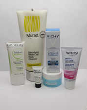 ASSORTED 6 PC SKINCARE SET - CLEANSER, BALM, SERUM, NIGHT CREAM MOISTURIZERS