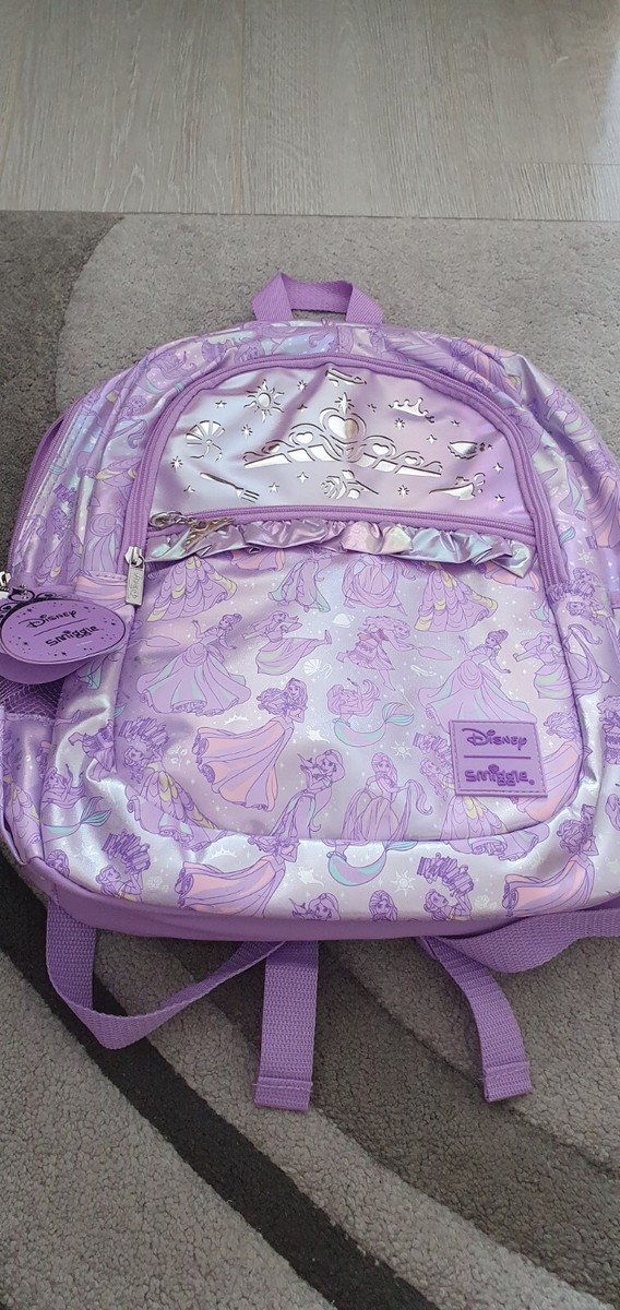 Smiggle Pink Mickey Mouse Backpack กระเป๋าเป้ Smiggle Mickey