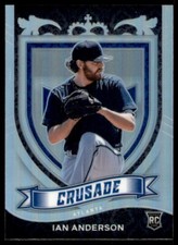 2021 Panini Chronicles Crusade Prizm Ian Anderson RC Atlanta Braves #22