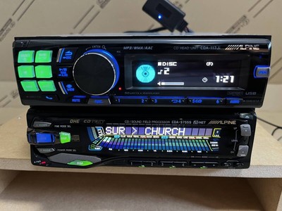 アルパインCDA-117JI Bluetooth MP3 CD