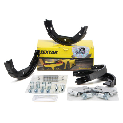 TEXTAR Bremsbacken Federn Nachsteller Satz für BMW E81-88 E46 E90-93 F30-34 F32