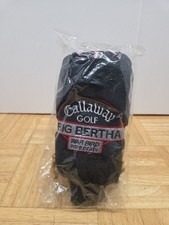   Vintage Callaway Big Bertha War Bird Driver Headcover 1 Wood Knit NOS Sealed
