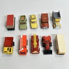 Vintage Matchbox Lesney Lot Of 10 70s England Superfast Trucks Boats Trains