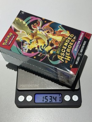 Ultra Heavy Pokemon Ascended Heroes Booster Box (153.41g)