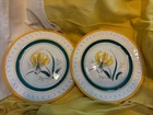 Stangl Pottery ~Garden Flower~ Tiger Lily Plate Marked “S” (2)