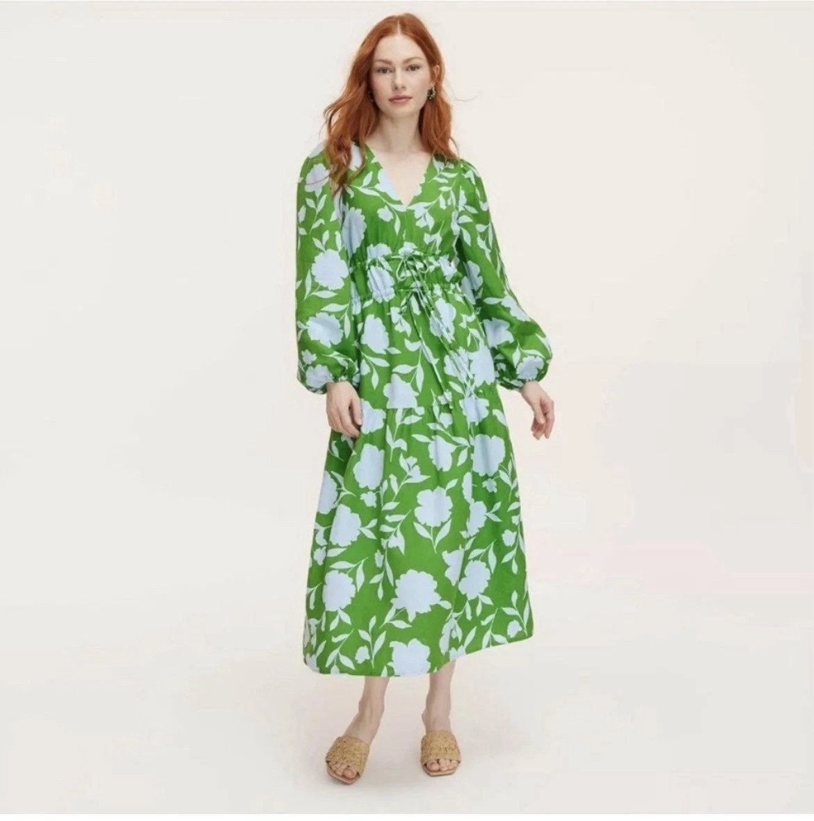 kate spade long dresses Kate Spade New York Women's Contrast Solid Midi Tiered Cover Up Dress - Blazer Blue
