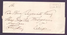 Faltbrief AMMELOE + Stempel VREDEN nach EIBERGEN &uuml;ber Winterswyk / Groenlo (543)