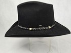 RESISTOL Black 0413 Quicksilver 4X Beaver Size 7 - 1/4 A Beautiful Vintage Hat — photo 3