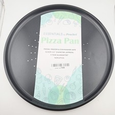 Image of Prochef Essentials Pizza Pan 32.5cm Non Stick Baking Tray Round Oven Pizza Pan