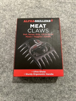 Alpha Grillers Meat Shredder Claws - BBQ Smoker Accessories Grilling
