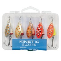 Kinetic Buzzer 6G - 5 Spinner Im Set, KunstköDer, ForellenköDer, Spinner, KöDer