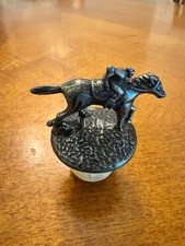 Blantons &ldquo;O&rdquo; Vintage Horse and Jockey Bottle Stopper