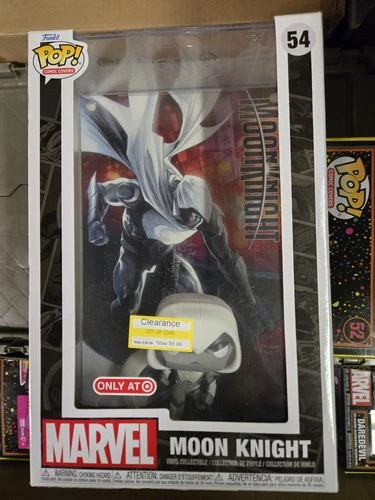 Funko POP! Marvel Moon Knight 54 Comic Cover With Case Vinyl Figure