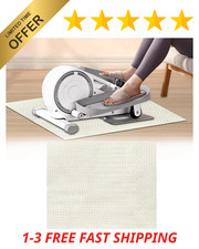 Ellipse Leg Exerciser Machine Non-Slip Mat, Apply to Under Desk Elliptical Pe...