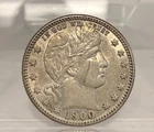 1900 S BARBER QUARTER 25C EXTRA FINE XF