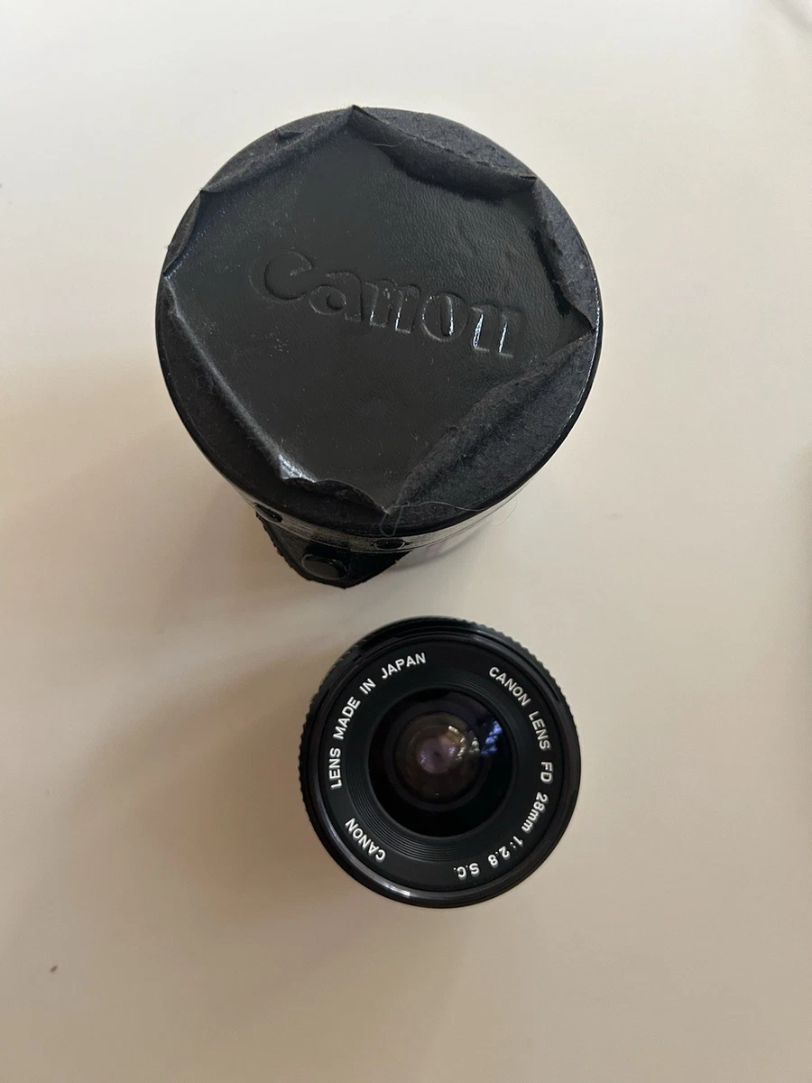 Canon FD f/2.8 Camera Lenses 28mm Focal for sale | eBay