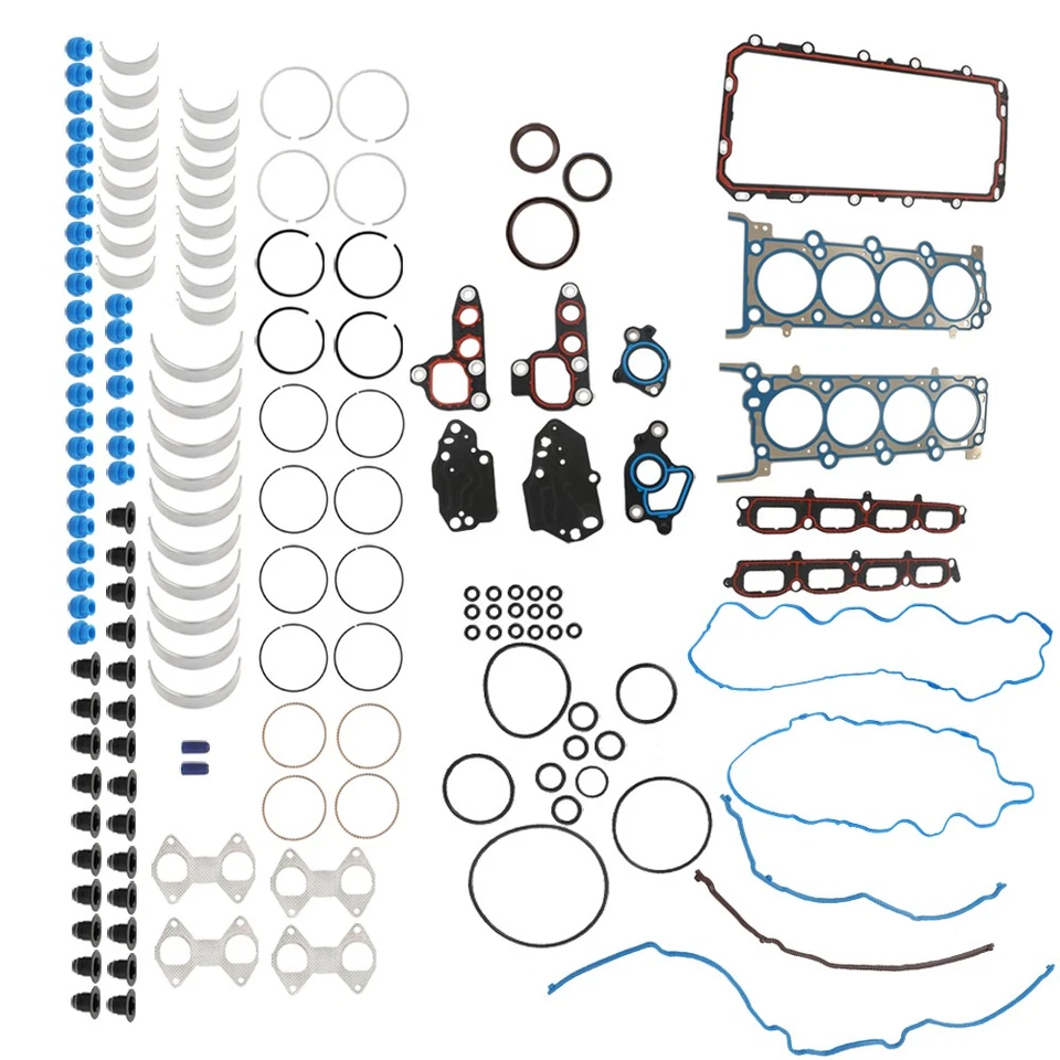 Kit de anillo de re-anillo de motor V8 5,4 L Lincoln Navigator 2004-2006 para Ford F-150 2005-2006 Foto 2 de 4