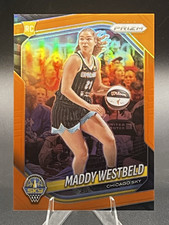 MADDY WESTBELD 2025 PRIZM WNBA #138 ORANGE RC /99 CHICAGO SKY