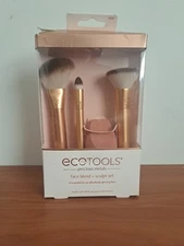 Ecotools Precious Metals Face Blend + Sculpt Makeup Brush 4 Piece Set
