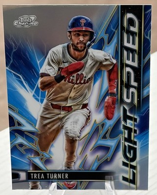 Trea Turner 2025 Topps Chrome Cosmic Light Speed #LS-8 Phillies