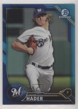 2016 Bowman Draft Chrome Top Prospects Blue Refractor 14/150 Josh Hader 4h5