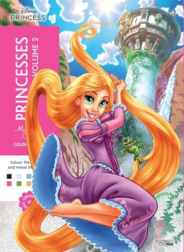 Mystery Colouring - Princesses Vol. 2 : Reveal Iconic Disney Characters With Colour By Number Jeremy Mariez - Image 6