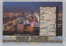 2021 Goodwin Champions World Traveler Map Relics Riyadh Saudi Arabia #WT...