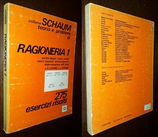 Ragioneria 1, 275 esercizi risolti, Cashin, Lerner, Schaum 1°Ed. Etas 1976
