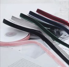 Velvet Ribbon - 10mm - Wedding Christmas Crafts Festive Ribbon Bow