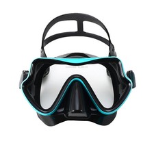 Diving Mask Snorkeling Goggles Panoramic HD Tempered Glass Anti Fog Mask Swim