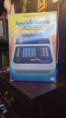 1988 Speak&Maths von Texas Instruments ..... Neu im Karton