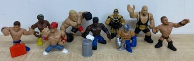 Set 9 WWE Rumblers Mini Wrestling Figuren inkl. John Cena, Big Show & Sheamus