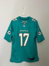 2000s Y2K Ryan Tannehill #17 Miami Dolphins NFL Nike On Field Football Jersey