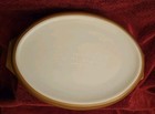 PYREX Early American 045 Gold on Brown Oval Casserole Dish 2 1/2 Quarts — photo 5