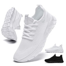 Womens Walking Running Tennis Shoes Gym Workout Non Slip Lightweight Sneakers