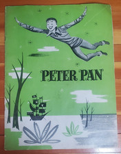 Program from "Peter Pan" 1950's Leonard Bernstein Jean Arthur Boris Karloff