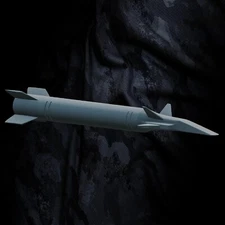3d printed Iran FATTAH-2 ballistic missile Replica, Fake, Plastic, Cosplay 1/15