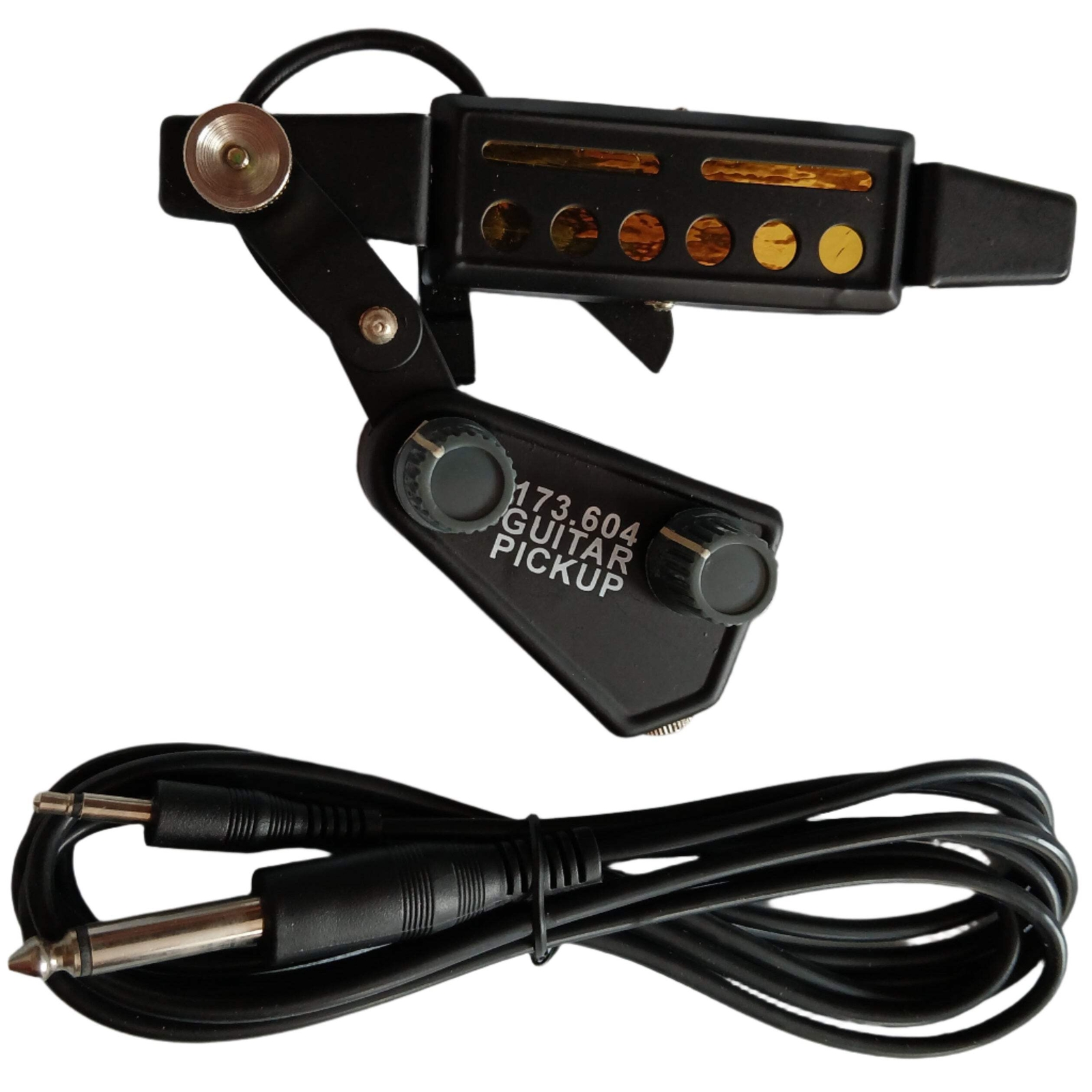 Acoustic Guitar Sound Hole Pickup With Volume & Tone Control