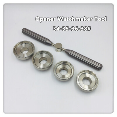 34-35-36-38# Steel Watch Back Case Opener Wrench Tool For Breitling BTL ...