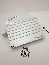 NEW Rimowa Aluminum Card Holder in Silver