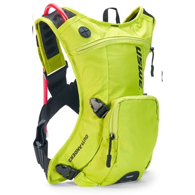 USWE Outlander 3L Hydration Pack Bag Yellow 1.5L 50oz Elite Hydrapak Bladder NEW