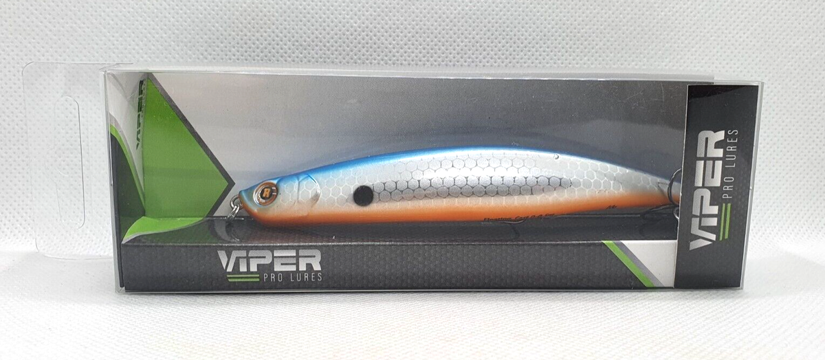 Leurre VIPER Akara Minnow 110 Mm 10 G - Action Flottante 0,5 M - CD790 - Neuf